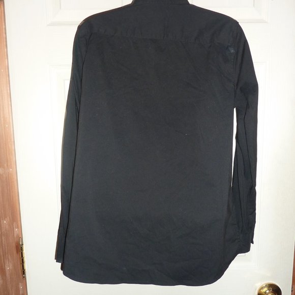 Lands' End Black Long Sleeve Blouse - Picture 2 of 3